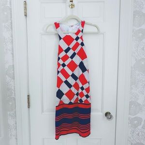 Alice & Trixie Silk Halter Dress, M